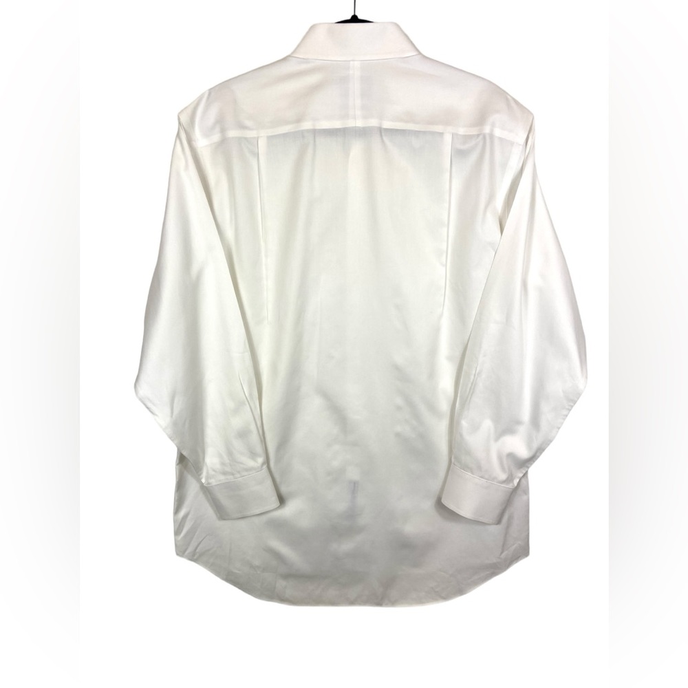 Charles Tyrwhitt Men's Long Sleeve Button Down White Shirt Non-Iron 16.5/34 - Picture 2 of 11